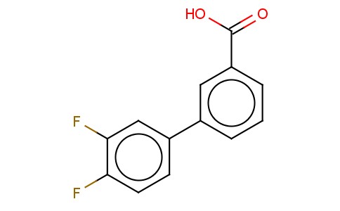 3-BIPHENYL-3',4'-DIFLUORO-CARBOXYLIC ACID